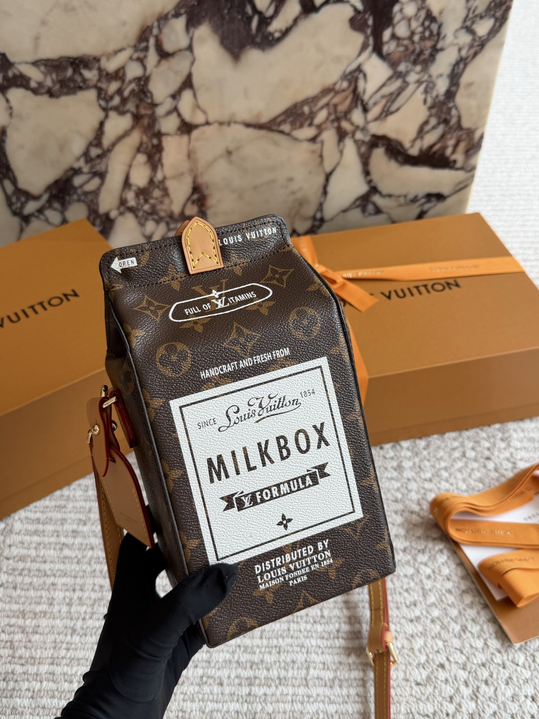 Louis Vuitton LV MILKBOX Monogram Canvas
